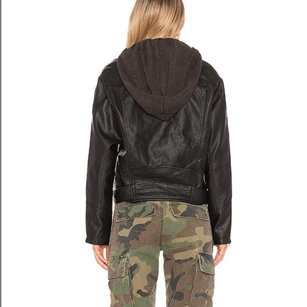 Free people faux leather jacket - Picture 2 of 2